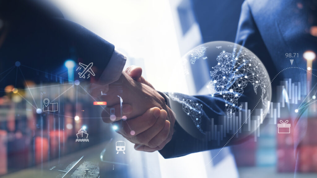 Strategy & operations transformation banner showing business growth and workforce flexibility solutions