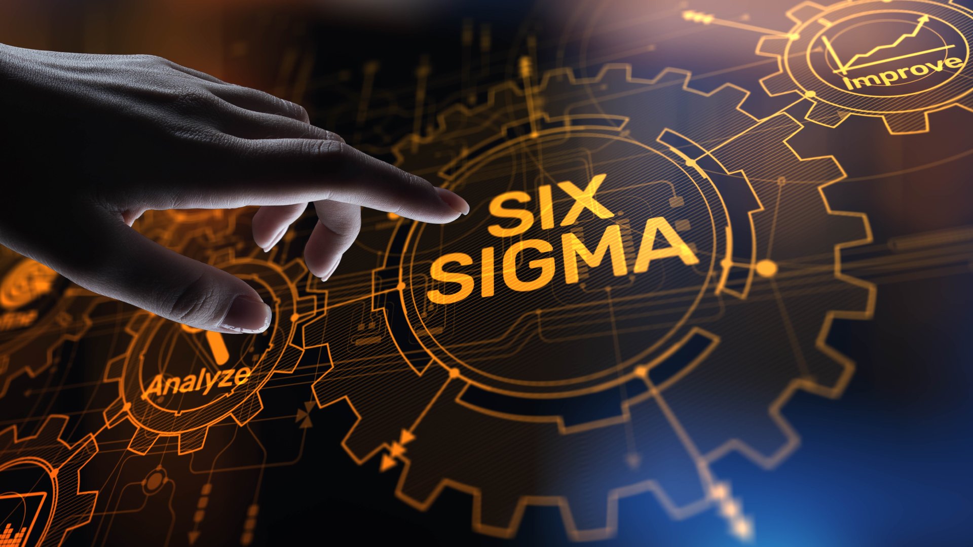 Operational excellence frameworks and Lean vs Six Sigma strategies visual banner for business operations improvement