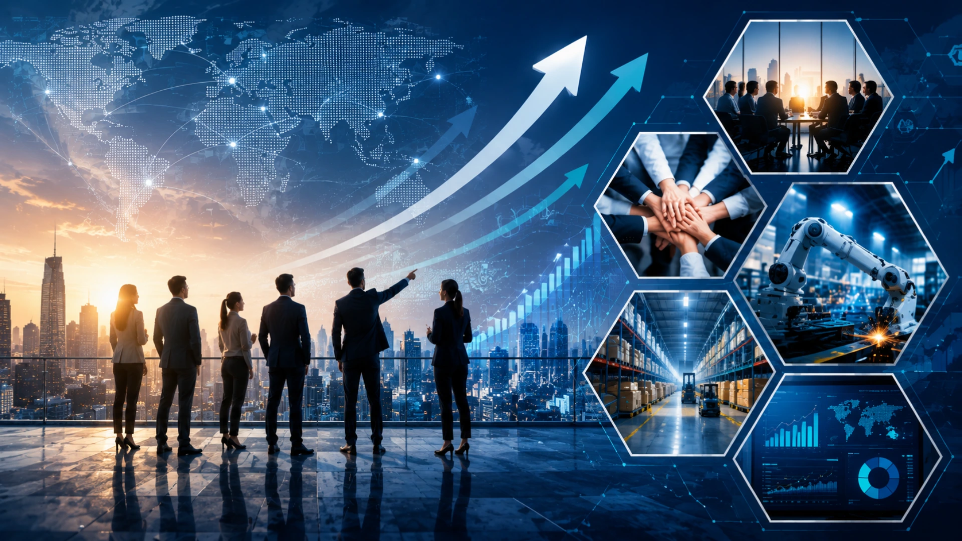 Business transformation strategy for sustainable organizational and operational change